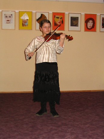 Otvoritev razstave umetnikih slik Jasne Djordjevi - 6. april 2006