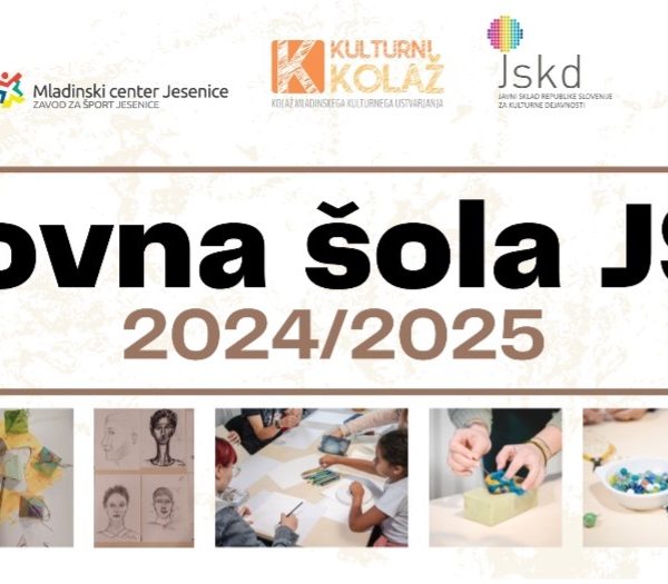 LIKOVNA ŠOLA v sodelovanju z JSKD Jesenice 2024/2025