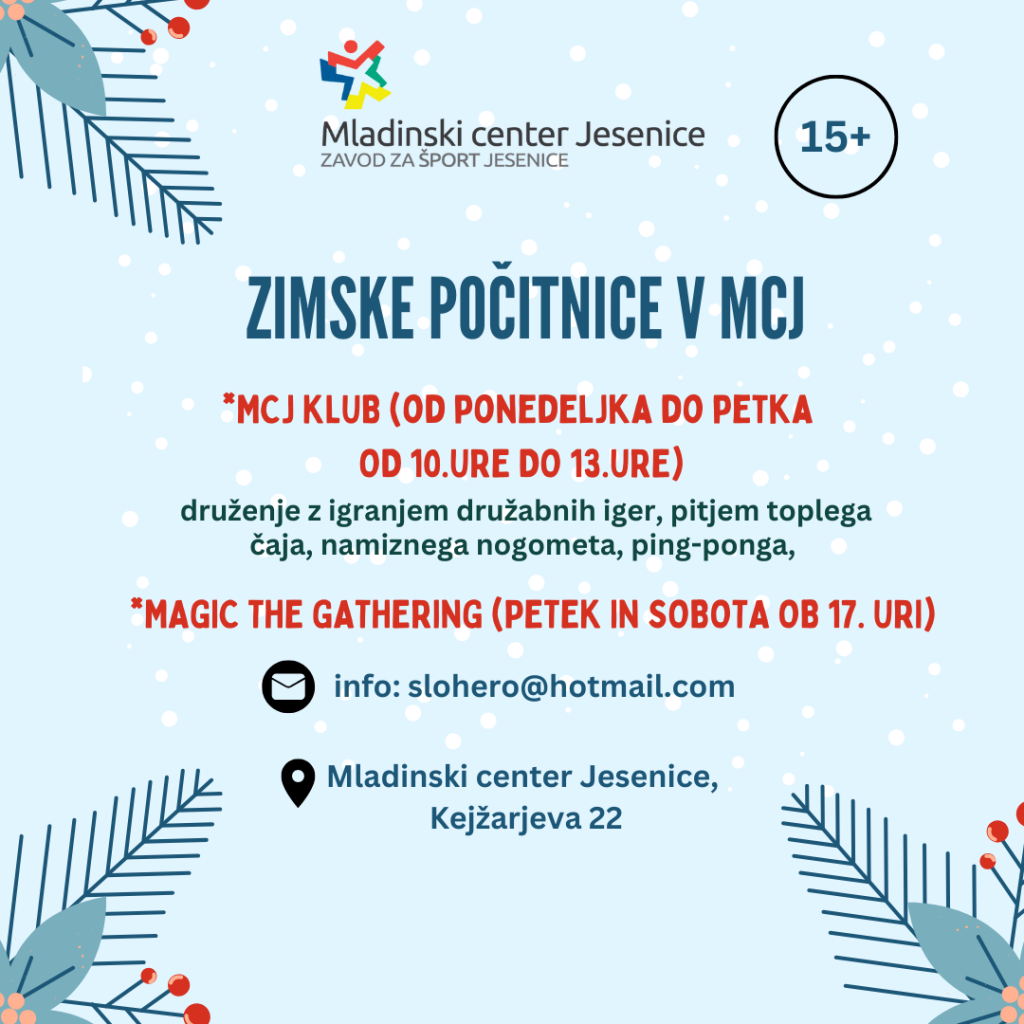 Zimske počitnice 2025